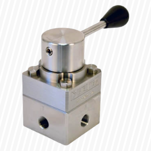 Stainless Steel Rotary Direction Control Valve for Hydraulics in a Harsh Environmen
